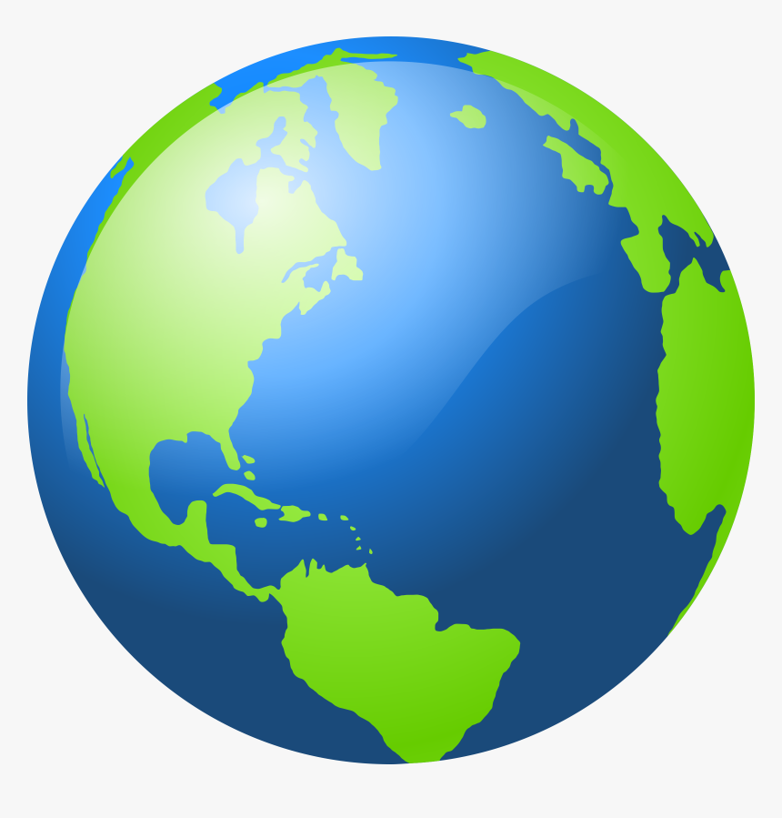 Earth - Clipart Globe, HD Png Download, Free Download