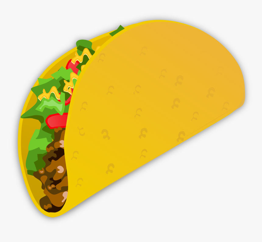 Transparent Cute Food Png - Taco Clipart, Png Download, Free Download