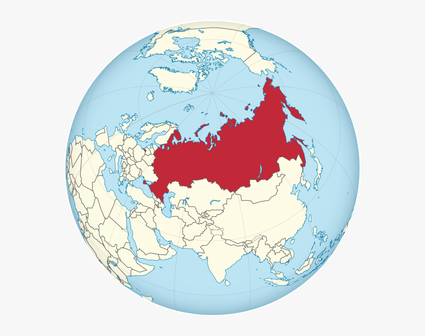 World Map Russia Centered, HD Png Download, Free Download