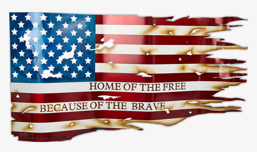 Home Of The Free Because Of The Brave American Flag - Home Of The Brave Free, HD Png Download, Free Download