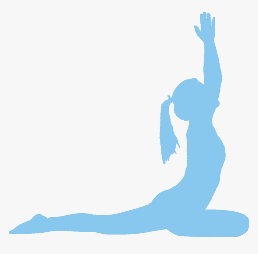 Asana Vector Graphics Yoga Silhouette Posture - Yoga Pose Silhouette Png, Transparent Png, Free Download