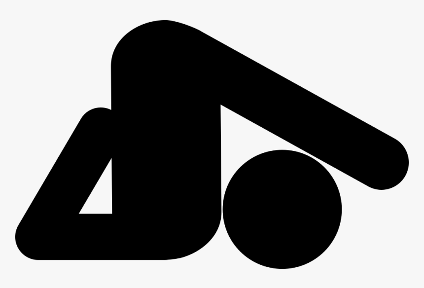 Man On Yoga Asana Stretching Back - Yoga Icon Free Man, HD Png Download, Free Download