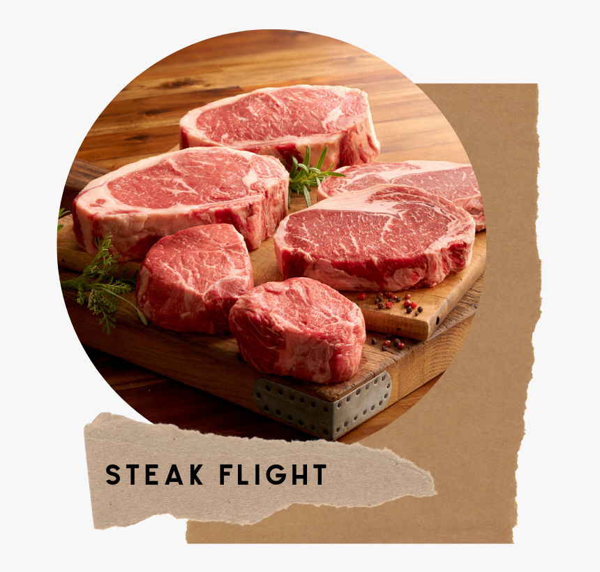 Steak Flight Image - Steak, HD Png Download, Free Download