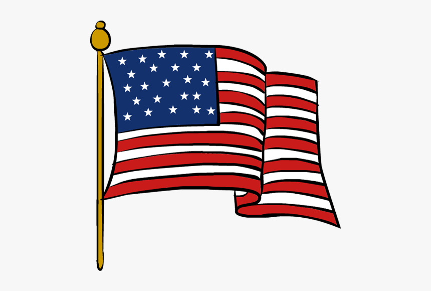 American Flag Clipart Veteran"s Day - Veterans Day Flag Clipart, HD Png Download, Free Download