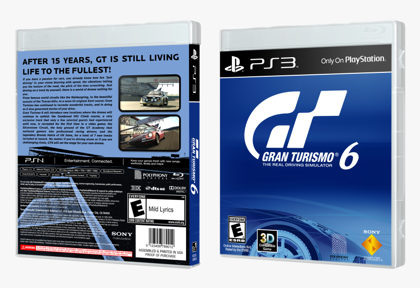 Transparent Turismo Png - Gran Turismo 6 Para Ps3, Png Download, Free Download