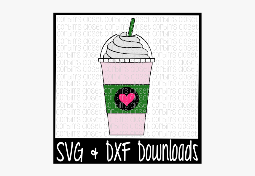 Free Drink * Frozen Drink * Frappuccino Cut File Crafter - Ice Cream, HD Png Download, Free Download