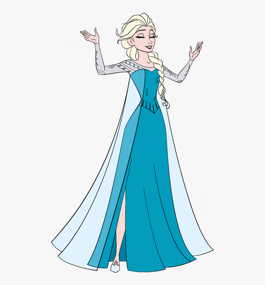 Elsa Free Disney Frozen Cliparts Clip Art Transparent - Marge Simpson As Queen, HD Png Download, Free Download
