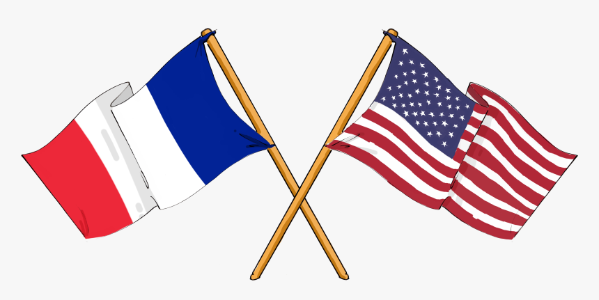 France Clipart Bastille Day - Albanian And American Flag, HD Png Download, Free Download