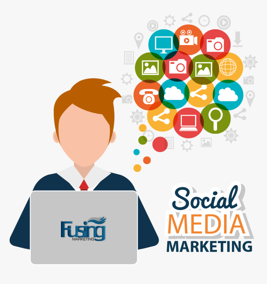 Social Media Marketing - Social Media Marketing Vector, HD Png Download, Free Download