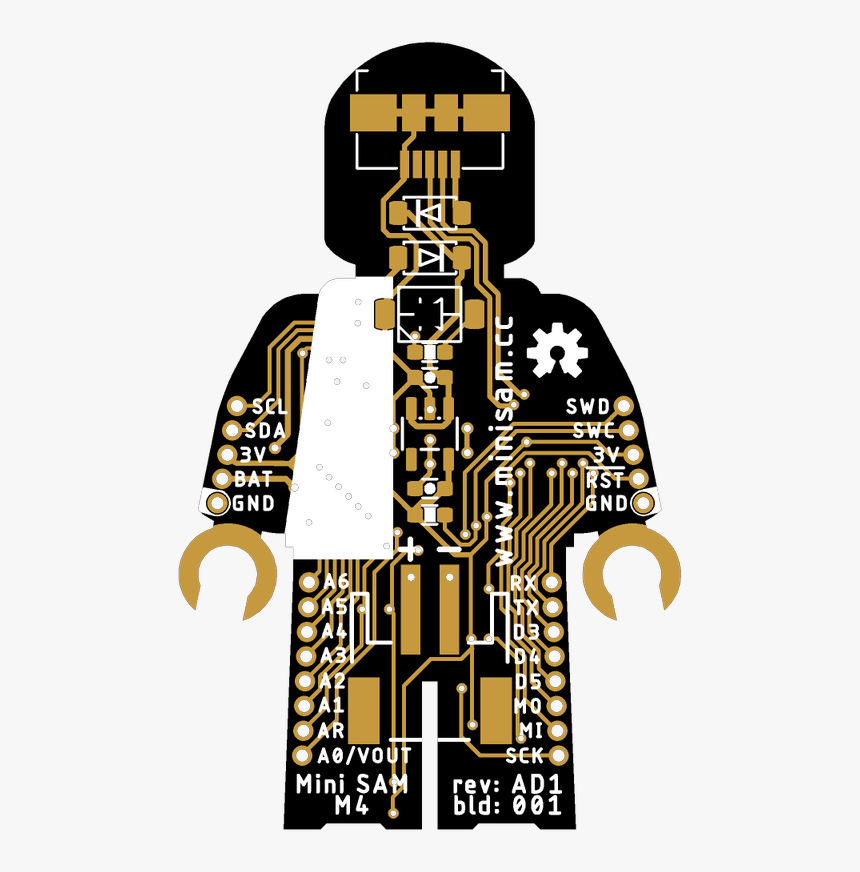 Oshpark After Dark Pcb, HD Png Download, Free Download