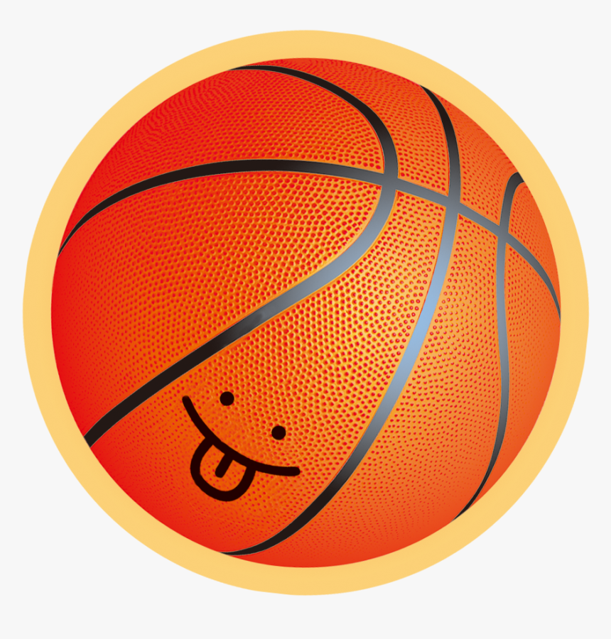 Cartoon Picture Of Basketball - Gambar Bola Basket Animasi, HD Png Download, Free Download