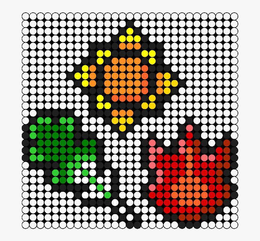 Badge Pokemon Part 2 Gen 1 Perler Bead Pattern / Bead - Pixel Art Pokemon Badge, HD Png Download, Free Download