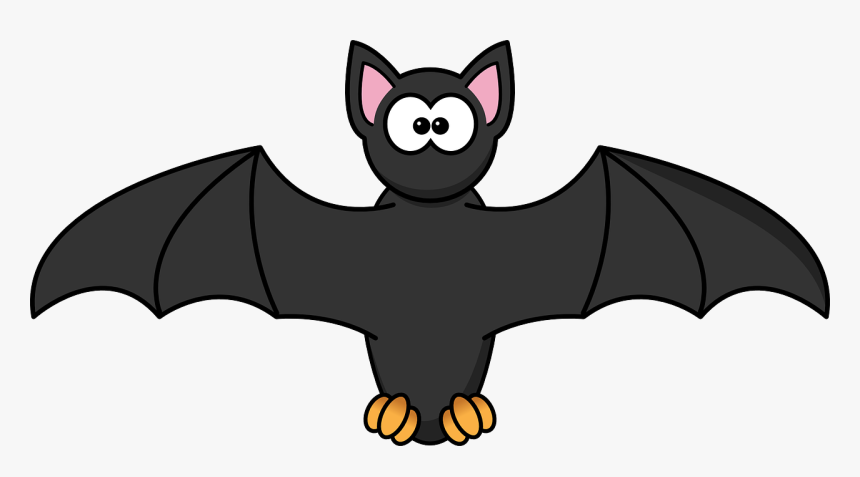 Bats Clipart Fruit Bat - Cartoon Image Of Bat, HD Png Download, Free Download