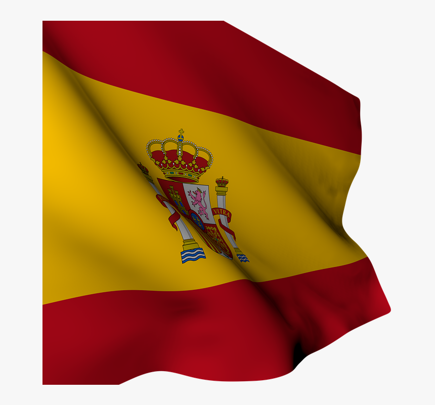 Transparent Spain Map Clipart - Spain Flag, HD Png Download, Free Download