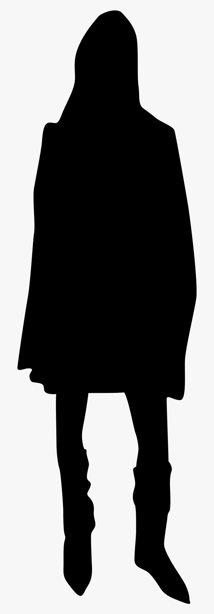 Silhouette Woman Clip Art - Silhouette, HD Png Download, Free Download