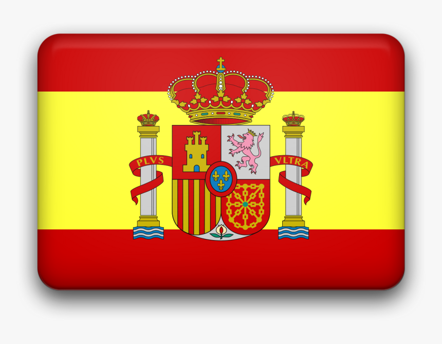 Transparent Spanish Flag Png - Spain Country Code, Png Download, Free Download