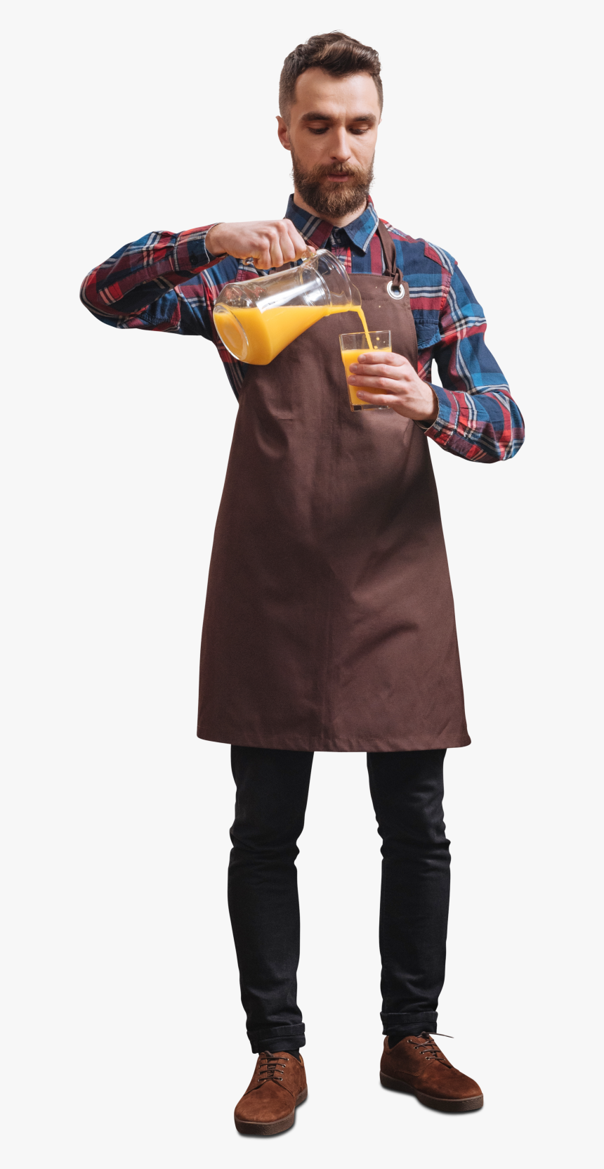 People Cut Out Waiter, HD Png Download, Free Download