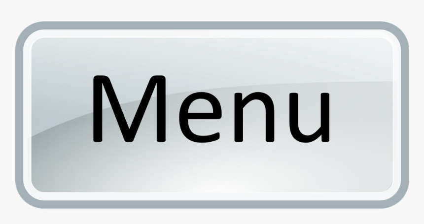 White-37292 960 720 A Classic Menu Button - Main Menu Button Transparent, HD Png Download, Free Download