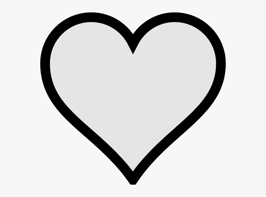 Very Small Gray Heart With Transparent Background Png - Heart Icon Transparent Background Free, Png Download, Free Download