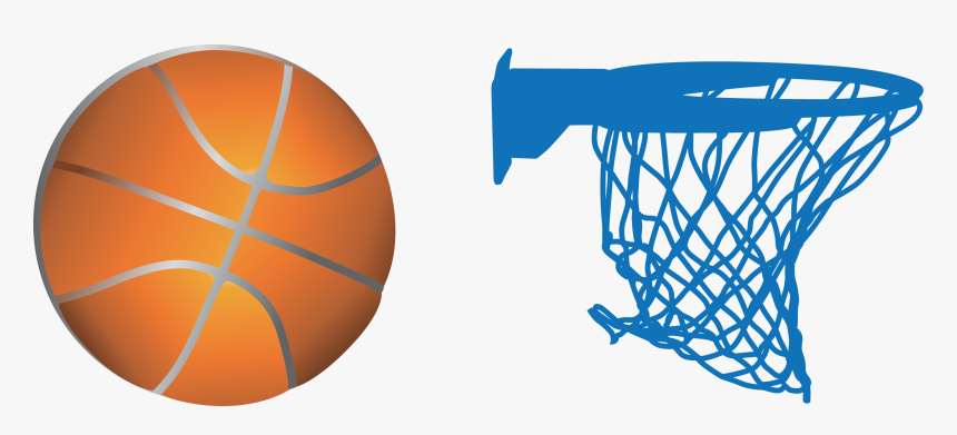 Clipart Ball Basketball Hoop - Баскетбольная Сетка Пнг, HD Png Download, Free Download