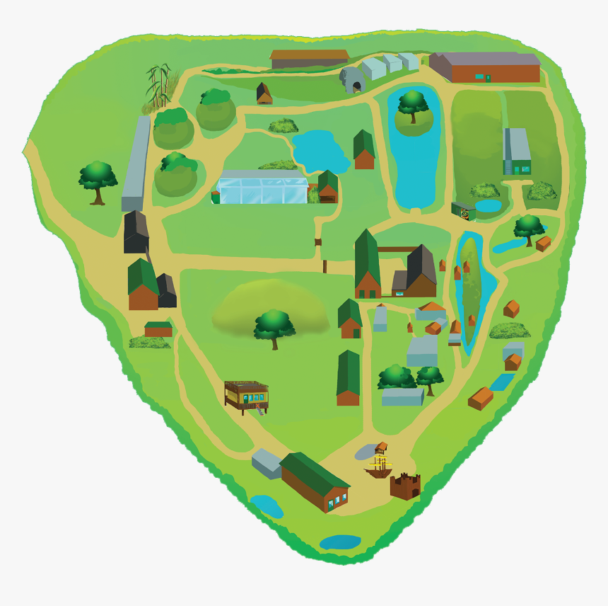 Lincolnshire Wildlife Park Map, HD Png Download, Free Download