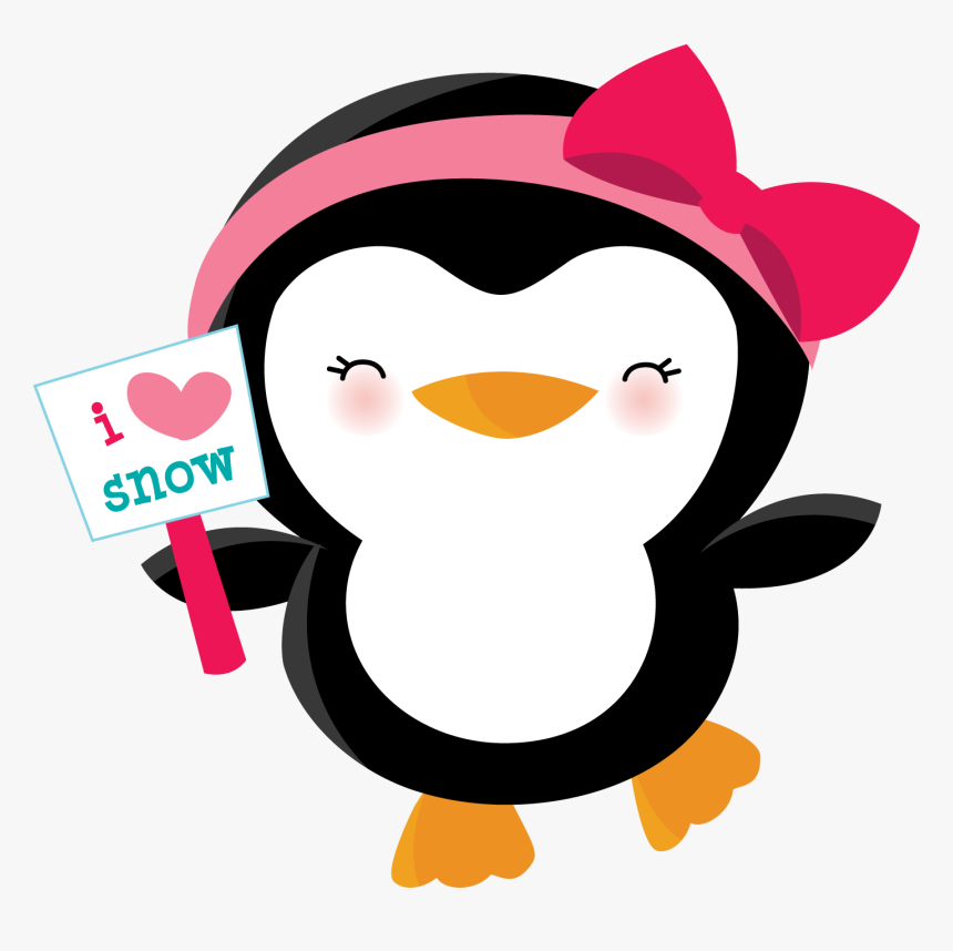 Baby Penguin Girl Png, Transparent Png, Free Download