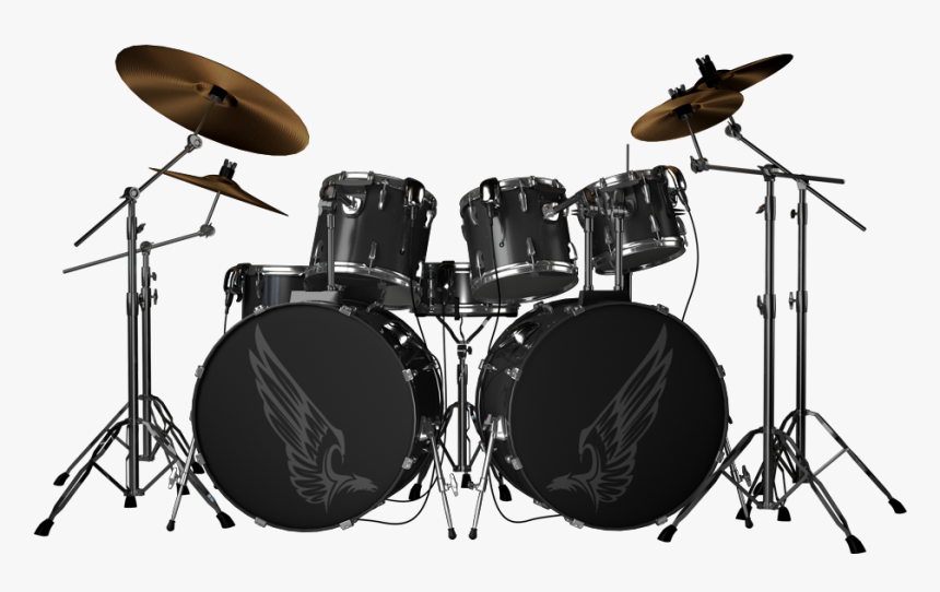 Drums Kit Png Image - Transparent Background Drum Png, Png Download, Free Download