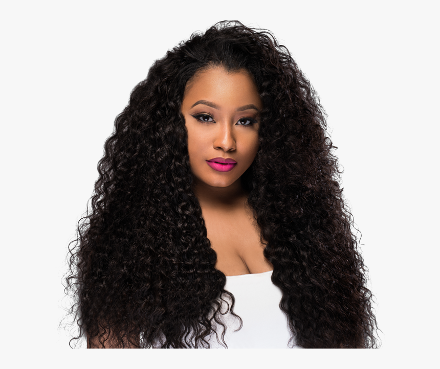 Transparent Black Hair Model Png - Transparent Virgin Hair Models, Png Download, Free Download