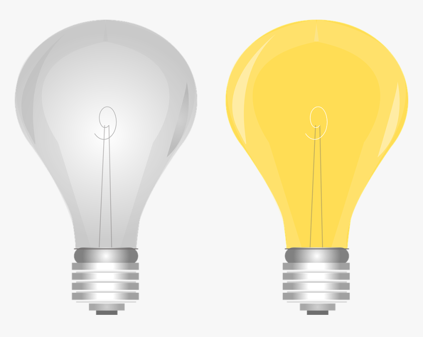 Transparent Light Energy Clipart - Bulb On Off Gif, HD Png Download, Free Download