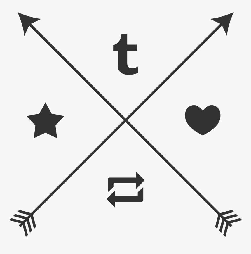 Png Tumblr Hipster Courage Strength And Power - Love Live Muse Symbols, Transparent Png, Free Download