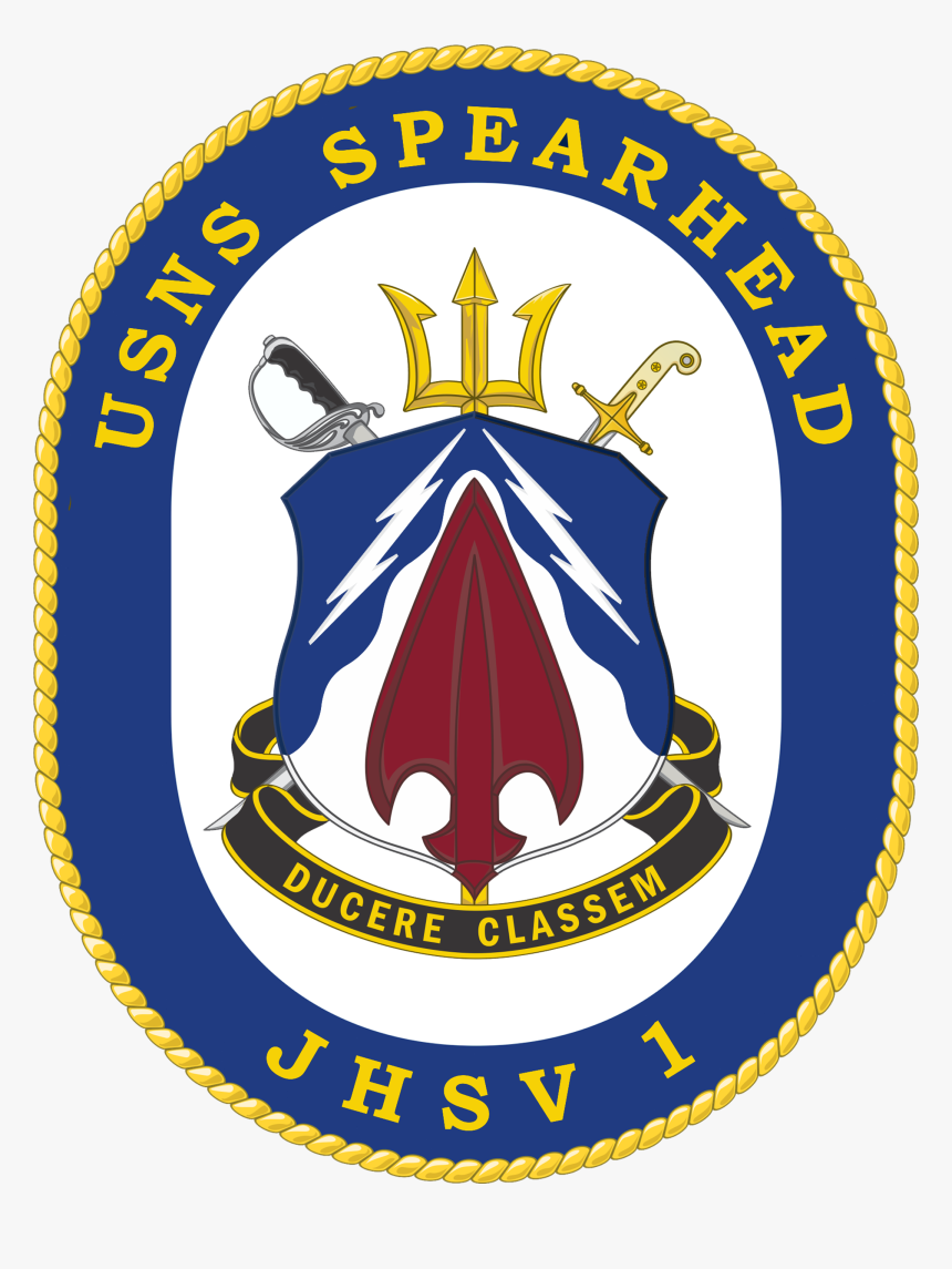 Usns Spearhead Jhsv-1 Crest - Uss James E Williams Crest, HD Png Download, Free Download