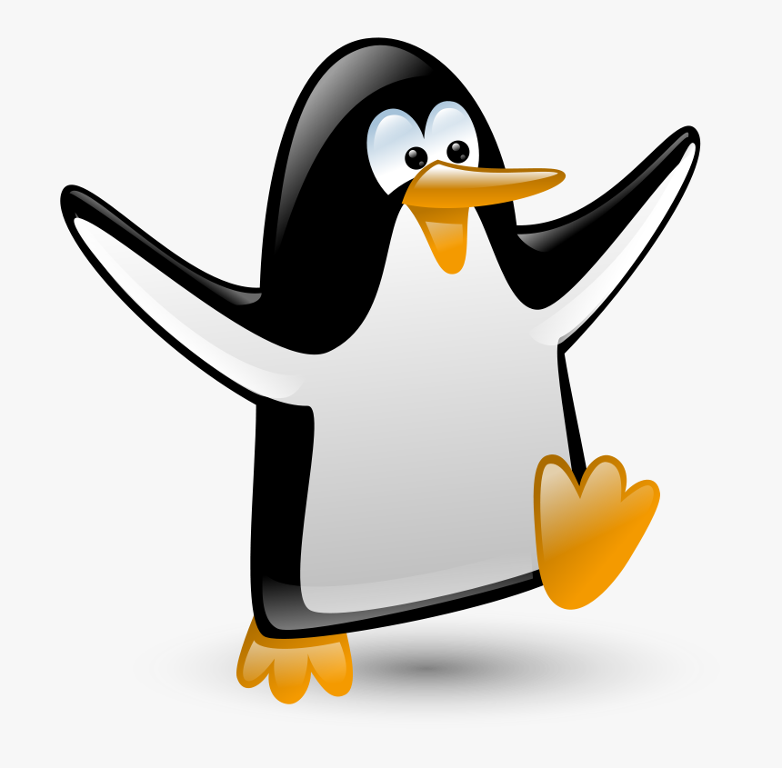 Penguin Clip Art Christmas - Penguin Gif Clipart, HD Png Download, Free Download