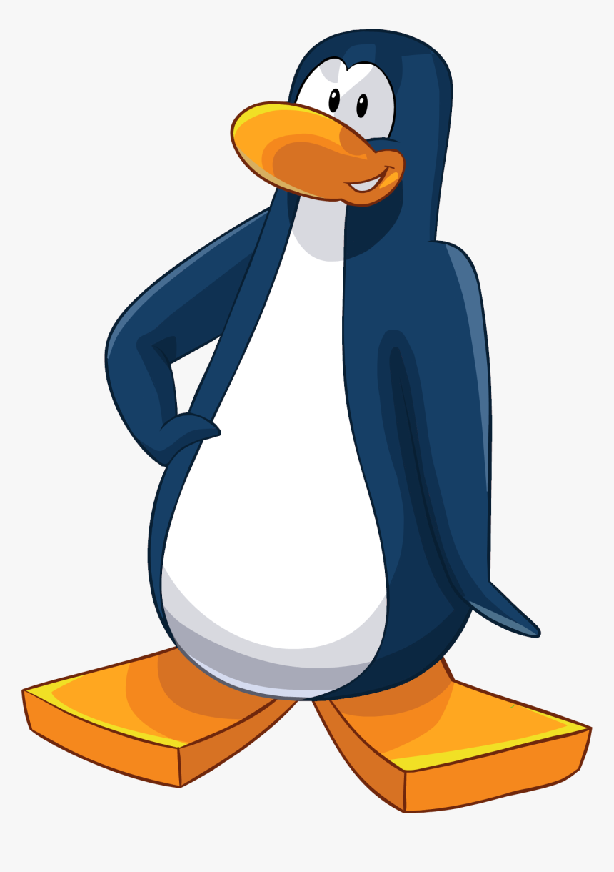 Blue Penguin Png - Club Penguin Blue Penguin Transparent, Png Download, Free Download