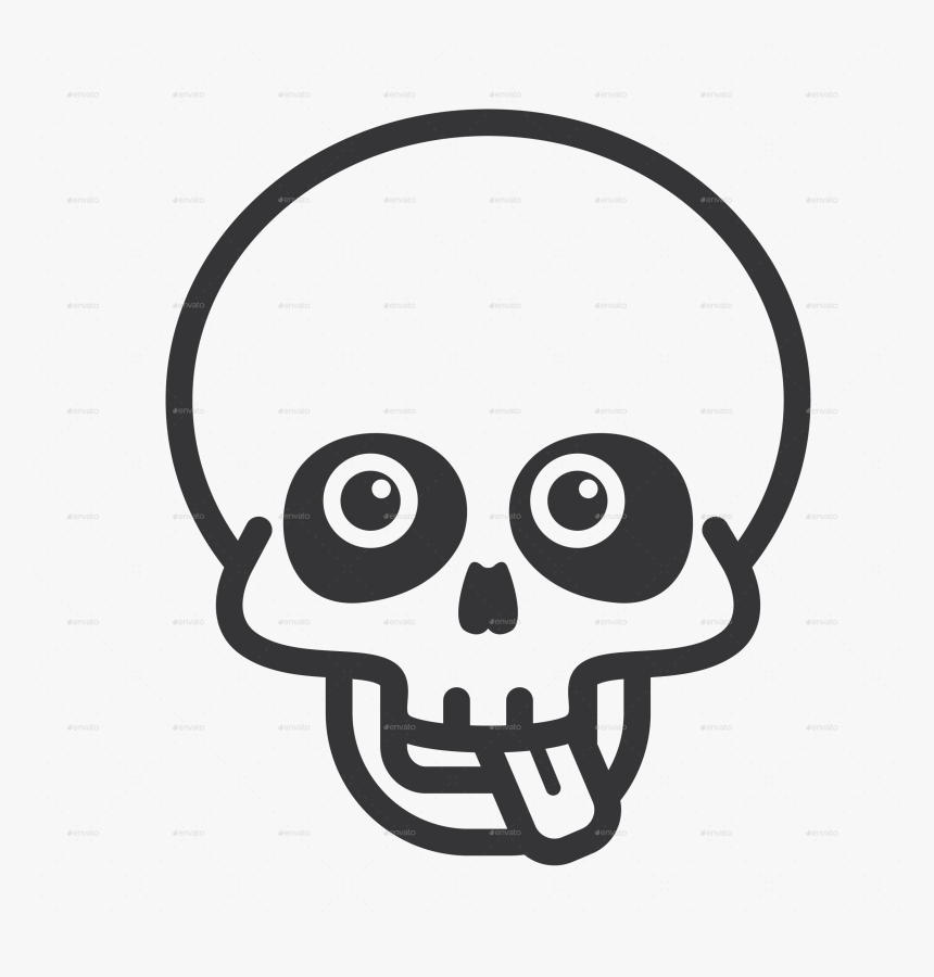 Funny Skull Danger , Png Download, Transparent Png, Free Download