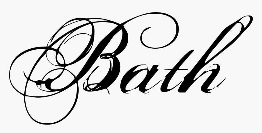 Word Art Bath , Png Download, Transparent Png, Free Download