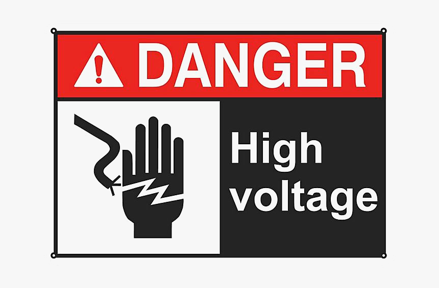 Danger High Voltage Png Clipart, Transparent Png, Free Download