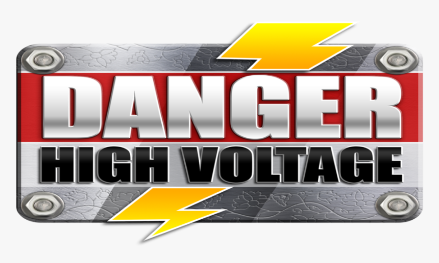 Danger High Voltage Slots Game Logo, HD Png Download, Free Download