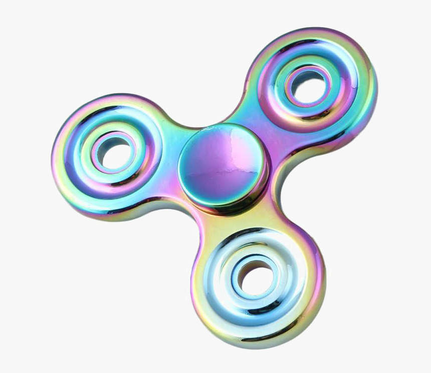 Rainbow Fidget Spinner Transparent Background Png, Png Download, Free Download