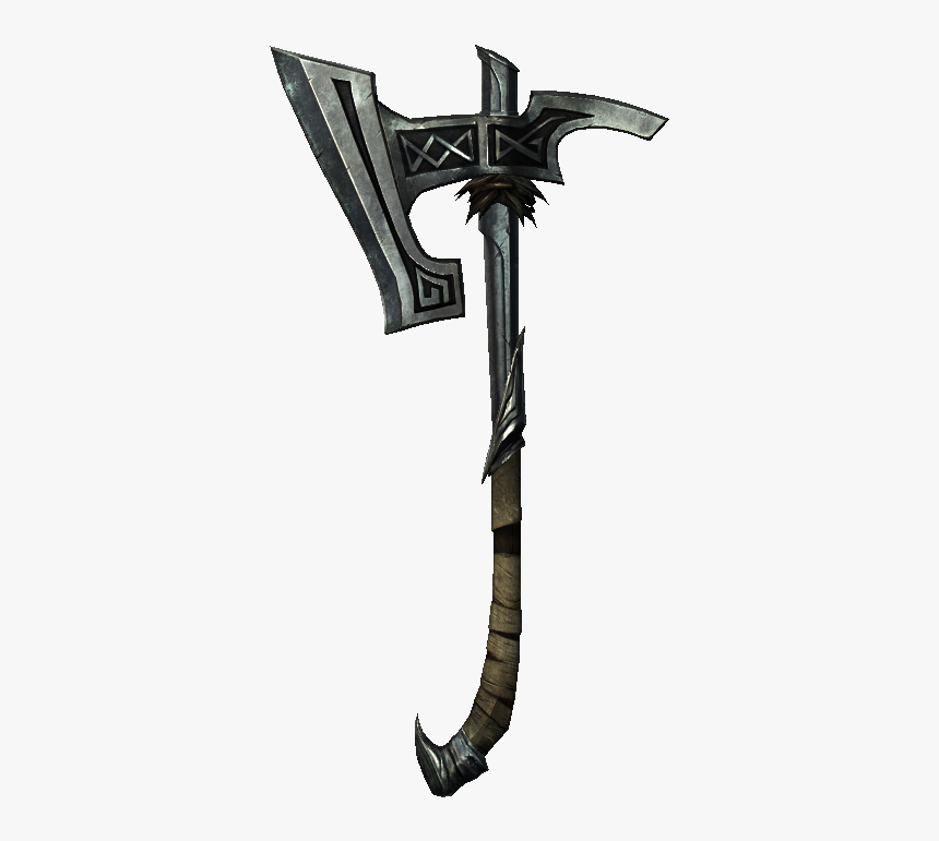 Nordic War Axe, One Of The Best War Axes In Skyrim, HD Png Download, Free Download