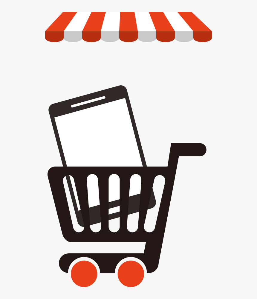 Car Vector Shopping Phone Hd Image Free Png Clipart, Transparent Png, Free Download