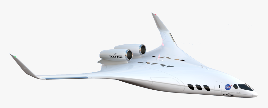 Artist Concept Of The Dzyne Blended Wing Body, HD Png Download, Free Download