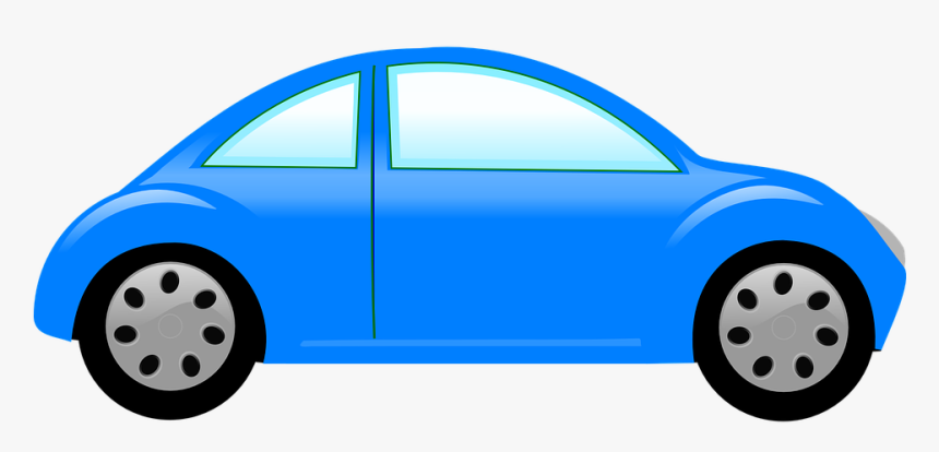 Blue Car Clipart Beetle Car, HD Png Download, Free Download