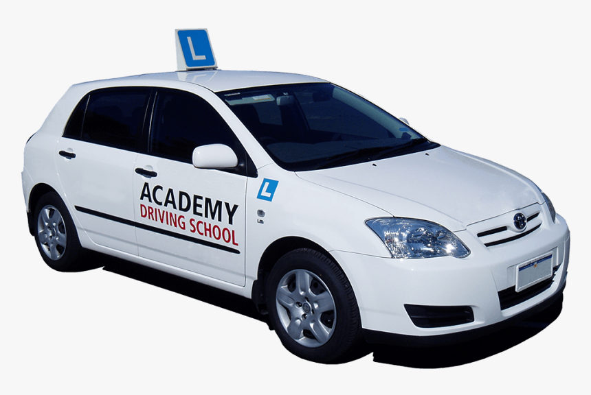 Academy Driving School Car White, HD Png Download, Free Download