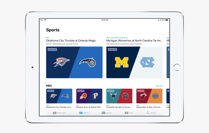 Apple Tv Sports Now Available In Latest Ios, Tvos Betas, HD Png Download, Free Download