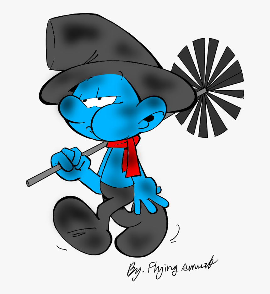 Sweepy Smurf, HD Png Download, Free Download