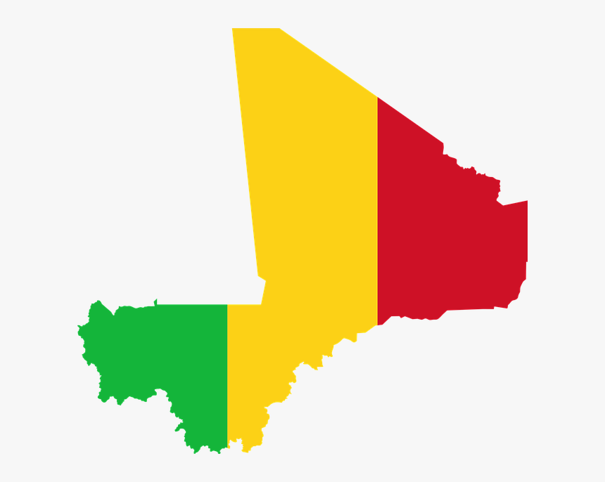 Mali, Flag, Map, Geography, Outline, Africa, Country, HD Png Download, Free Download