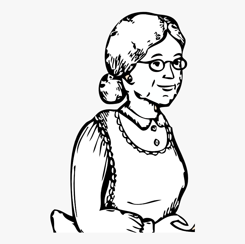 African American Grandmother Png, Transparent Png, Free Download