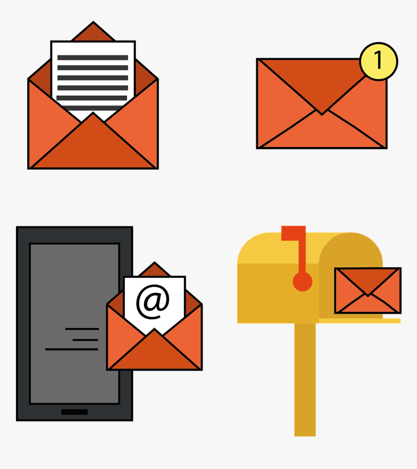 Email, Email Icons, Mail, Message, Communication, HD Png Download, Free Download