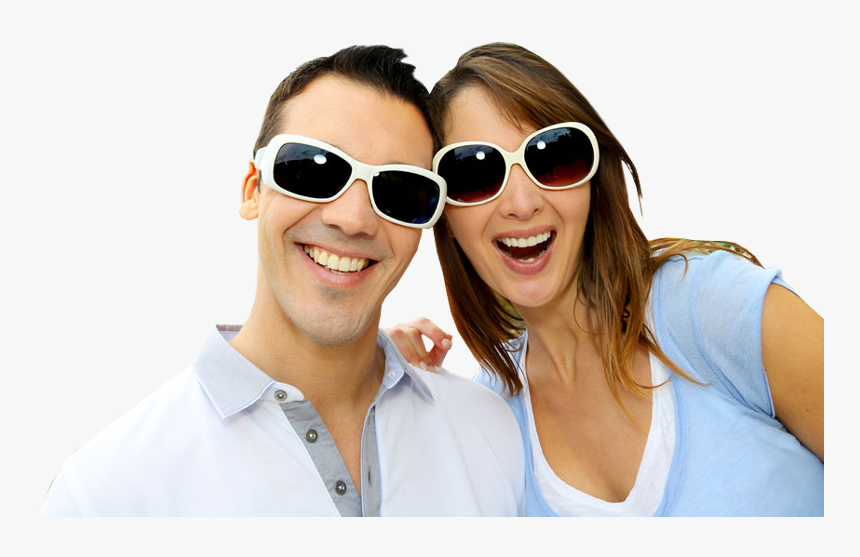 Couple Smiling And Making Travel Selfie, HD Png Download, Free Download