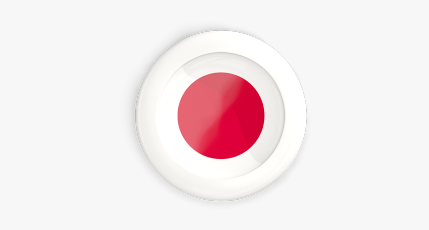 White Framed Round Button, HD Png Download, Free Download